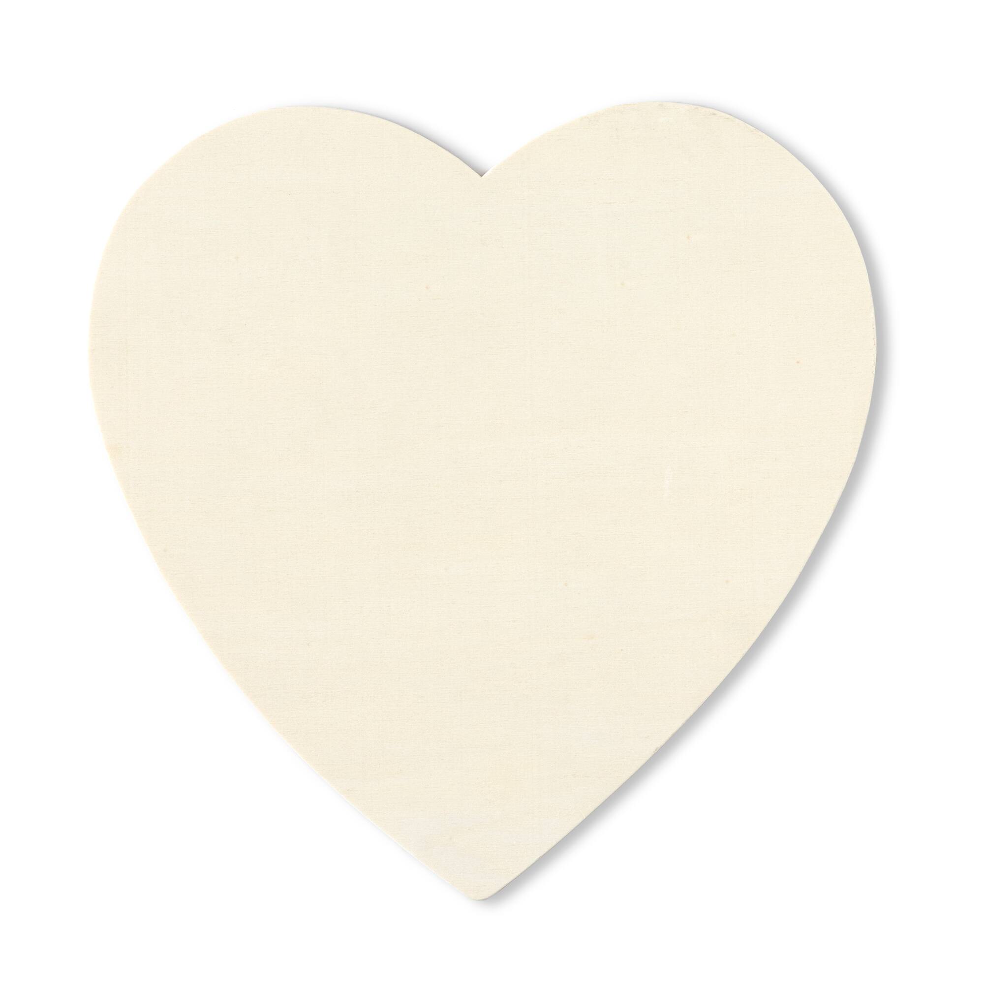 8.5" Wood Heart Plaque by Make Market®